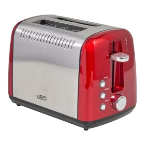 Metallic Red 2 Slice Toaster